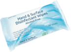 Birmingham Optical dual purpose disinfectant wipe