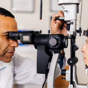 Keeler Slit Lamp Close Up