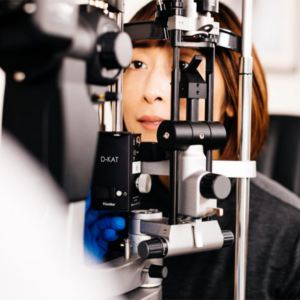Keeler Tonometry DKAT Close up
